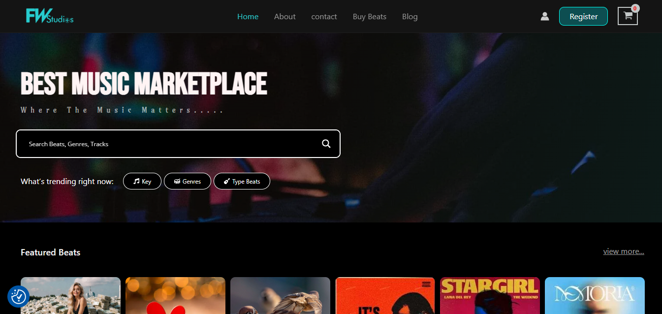 FreeWorldSTU website preview