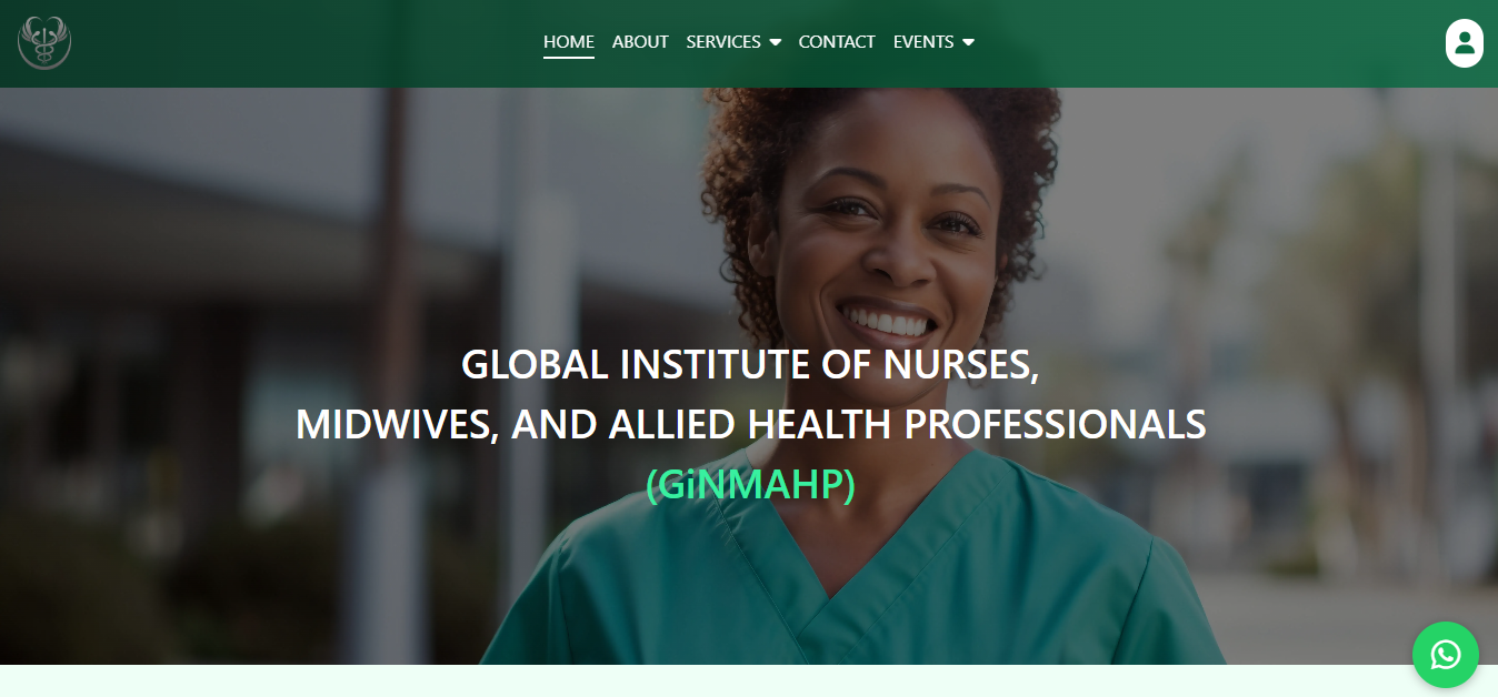 GiNMAHP website preview